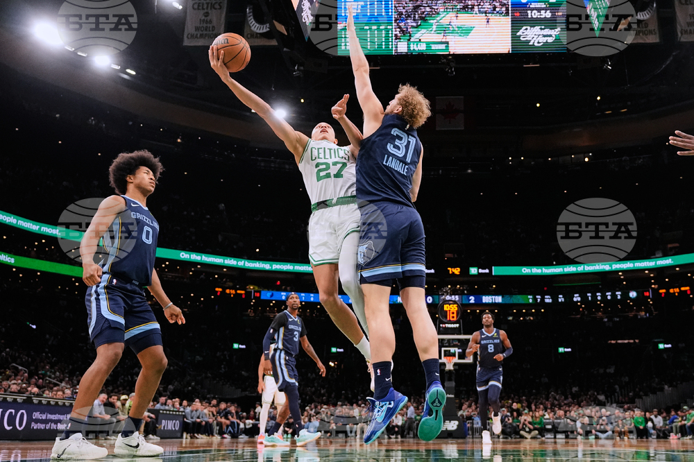 Grizzlies Celtics Basketball