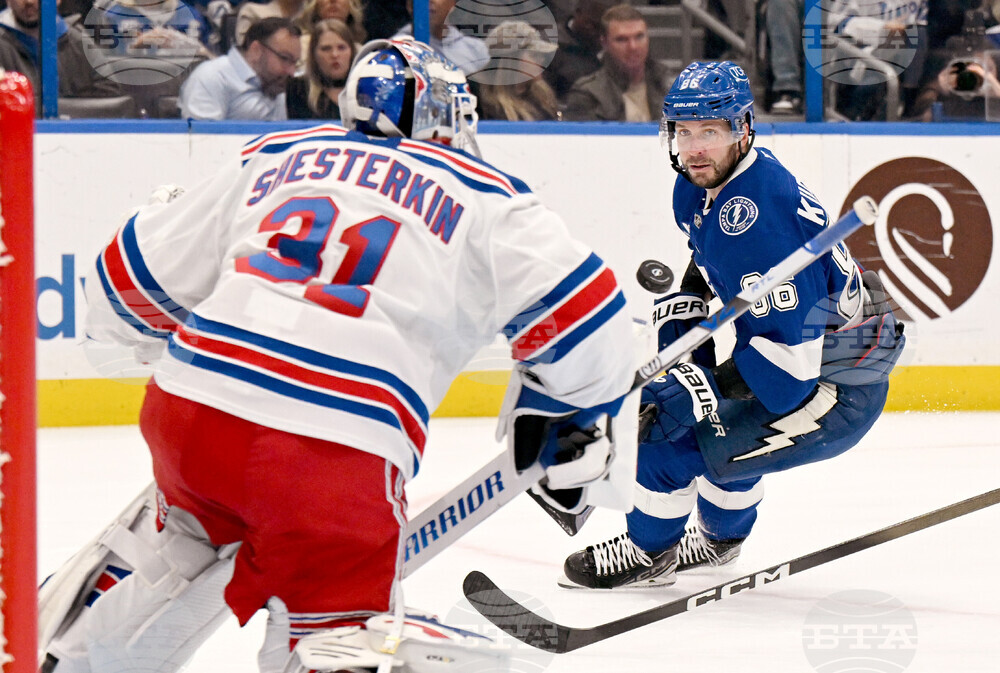 Rangers Lightning Hockey