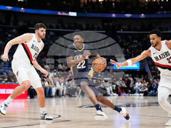 Trail Blazers Pelicans Basketball