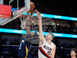 Trail Blazers Pelicans Basketball