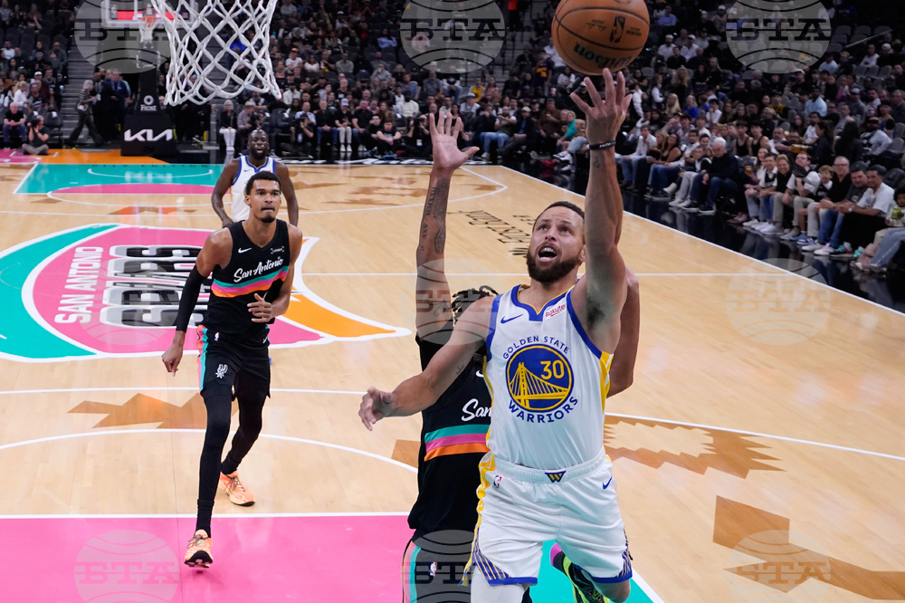 Warriors Spurs Basketball