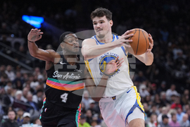 Warriors Spurs Basketball