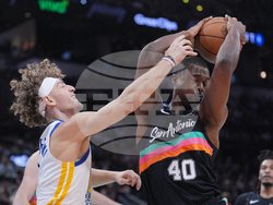 Warriors Spurs Basketball