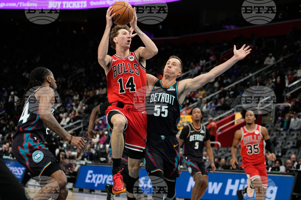 Bulls Pistons Basketball