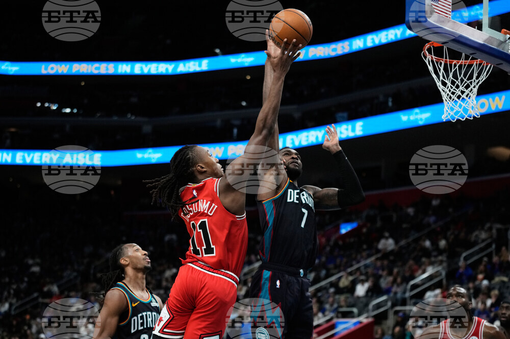 Bulls Pistons Basketball