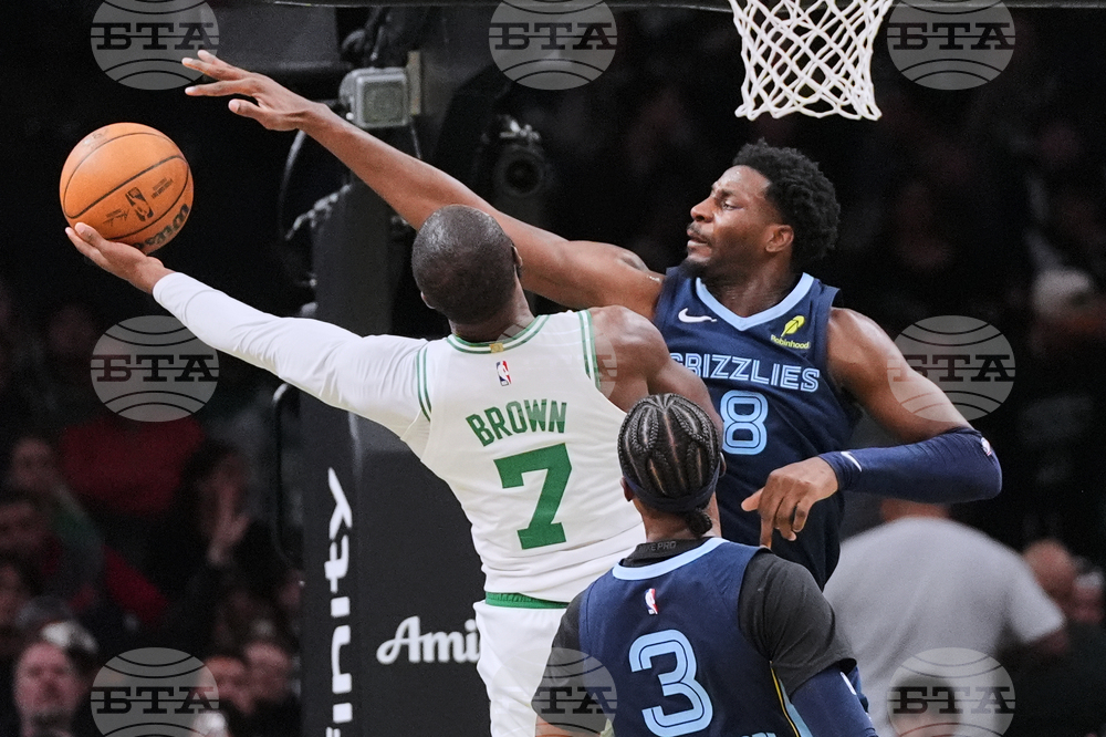 Grizzlies Celtics Basketball