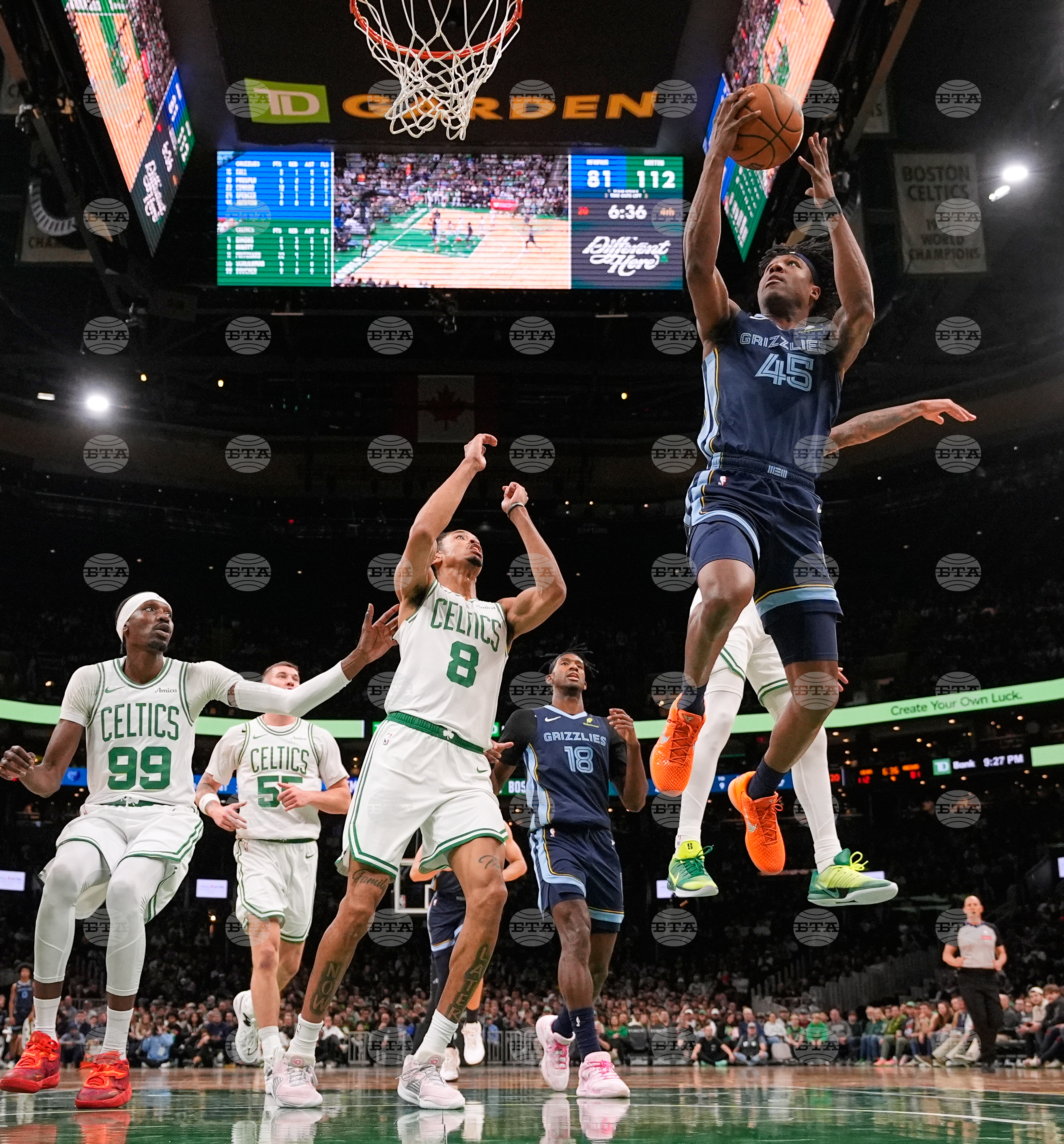 Grizzlies Celtics Basketball