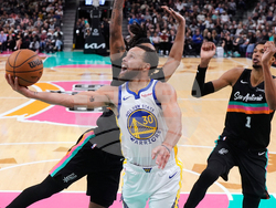 Warriors Spurs Basketball