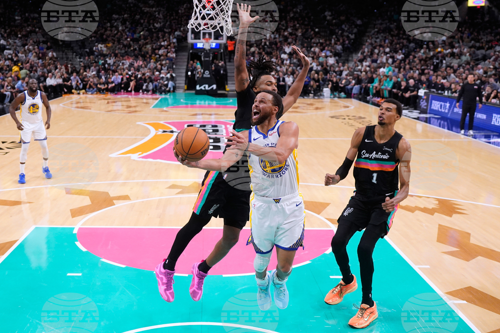 Warriors Spurs Basketball