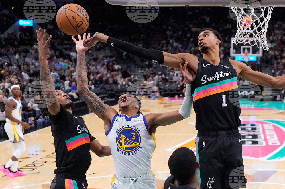 Warriors Spurs Basketball