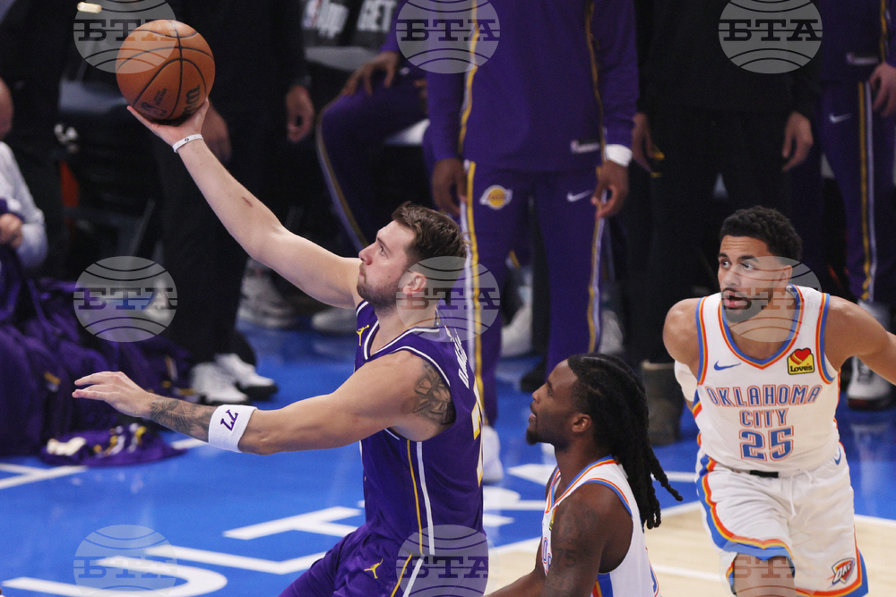 Lakers Thunder Basketball