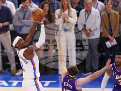 Lakers Thunder Basketball