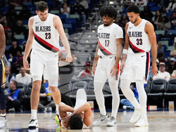 Trail Blazers Pelicans Basketball