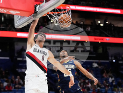 Trail Blazers Pelicans Basketball