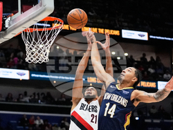 Trail Blazers Pelicans Basketball