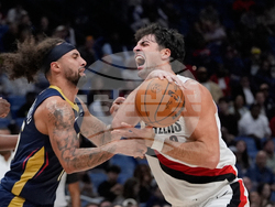 Trail Blazers Pelicans Basketball