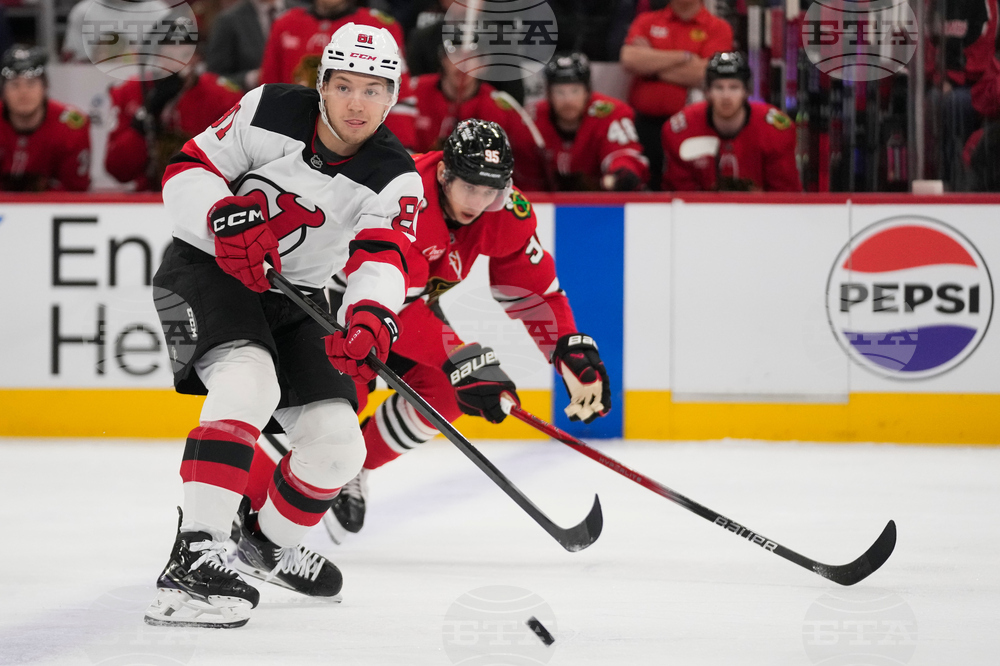 Devils Blackhawks Hockey