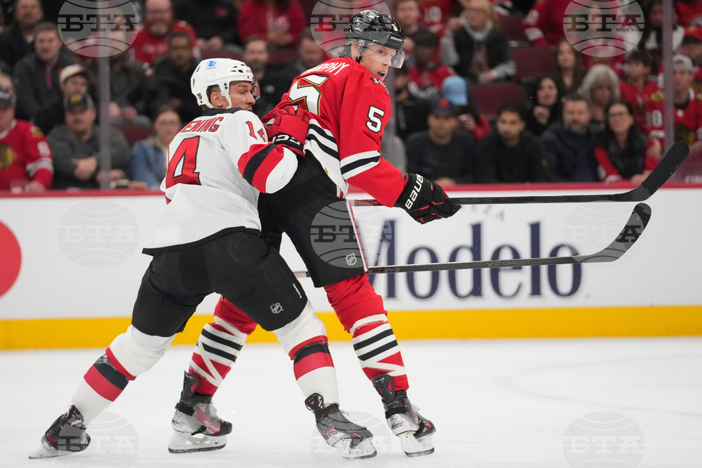 Devils Blackhawks Hockey