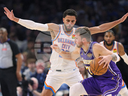 Lakers Thunder Basketball