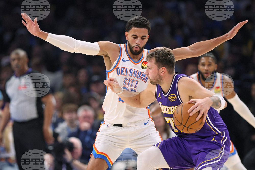 Lakers Thunder Basketball