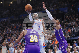 Lakers Thunder Basketball