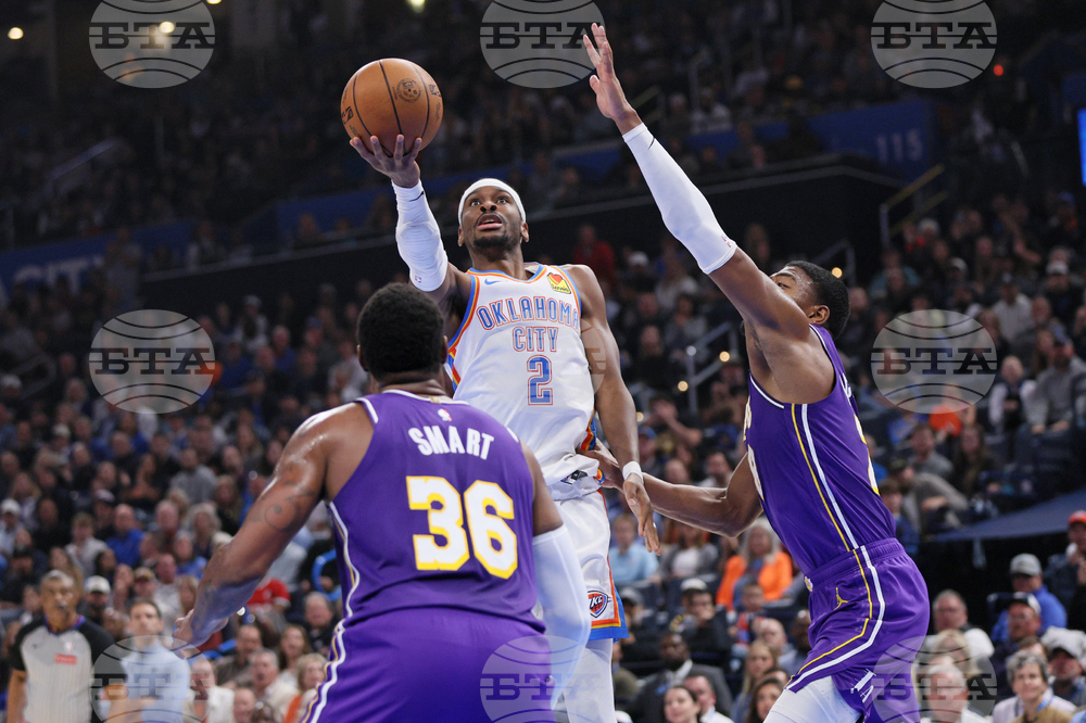 Lakers Thunder Basketball