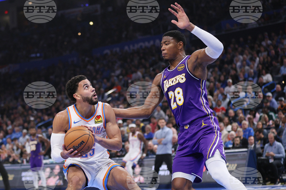 Lakers Thunder Basketball