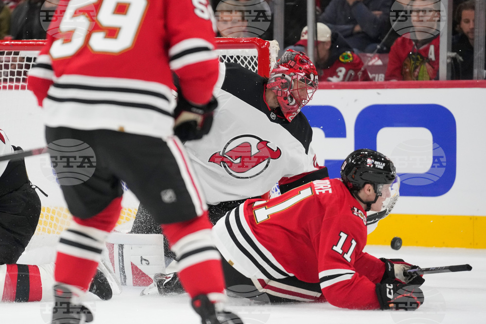 Devils Blackhawks Hockey