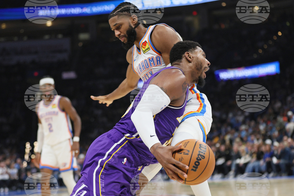 Lakers Thunder Basketball