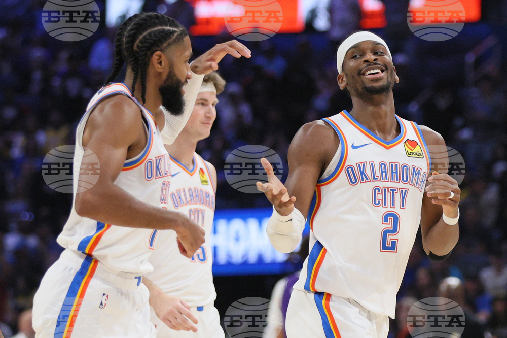 Lakers Thunder Basketball