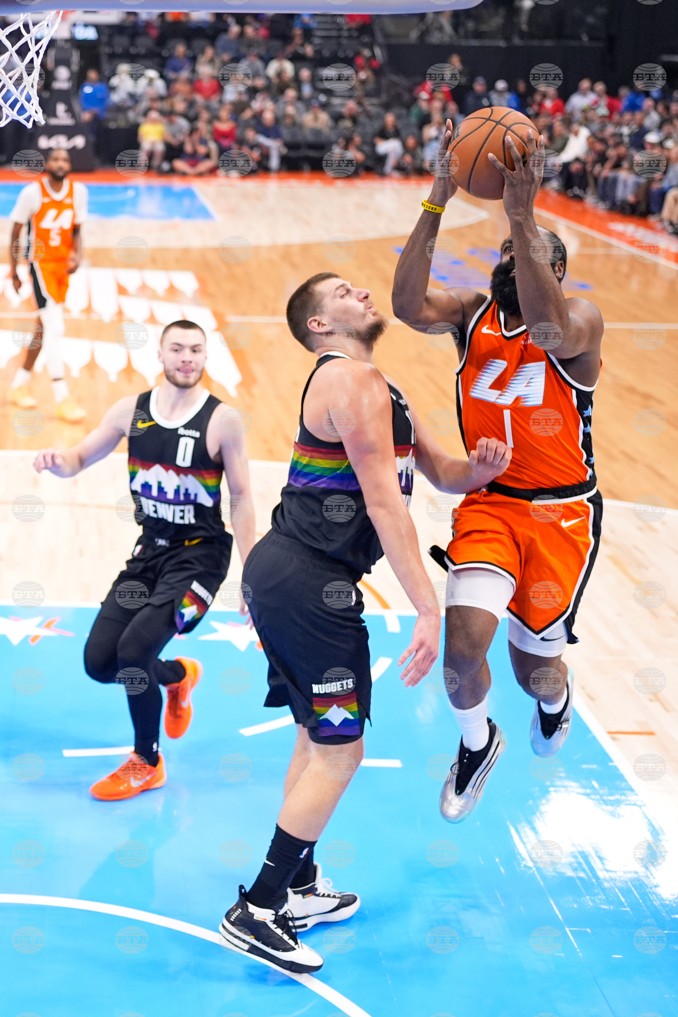 Nuggets Clippers Basketball