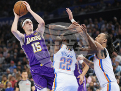 Lakers Thunder Basketball