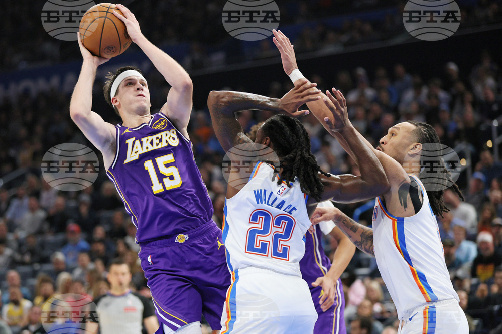 Lakers Thunder Basketball