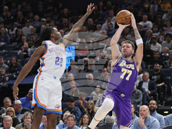 Lakers Thunder Basketball