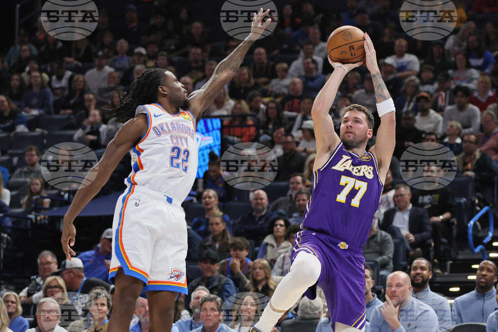 Lakers Thunder Basketball