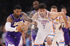 Lakers Thunder Basketball
