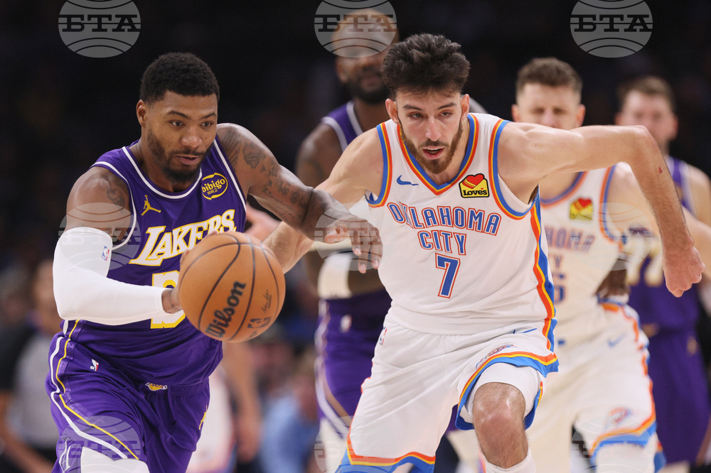 Lakers Thunder Basketball