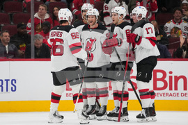 Devils Blackhawks Hockey