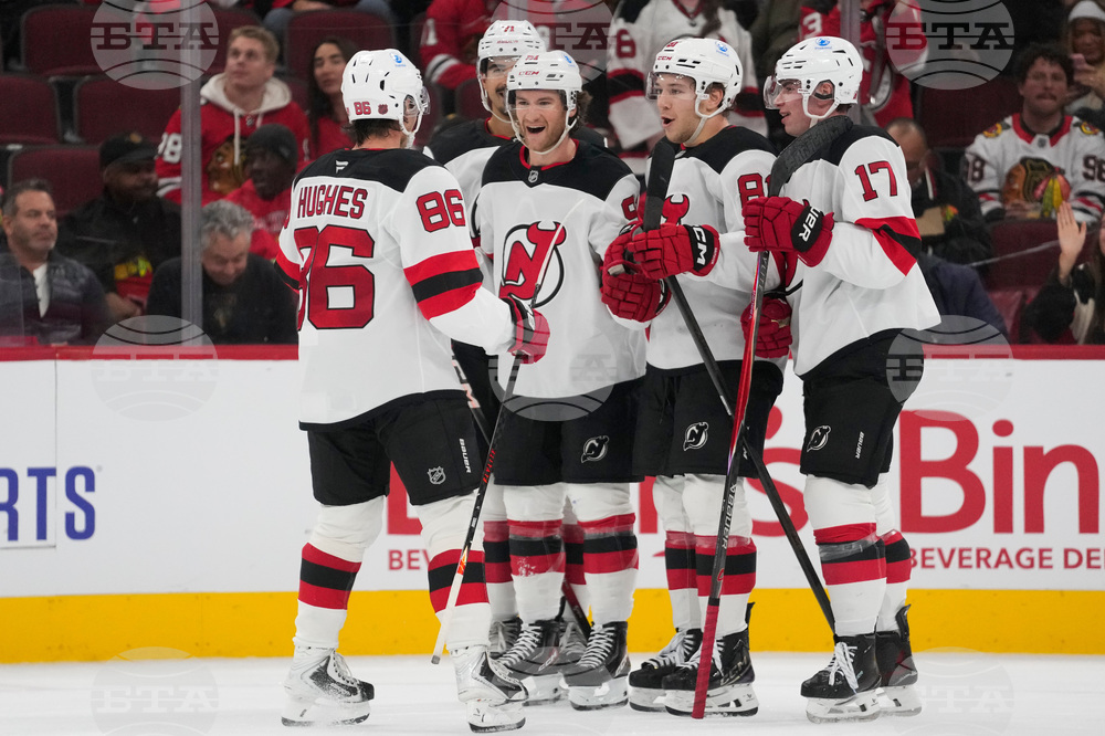 Devils Blackhawks Hockey