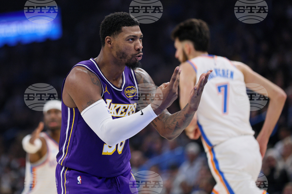 Lakers Thunder Basketball