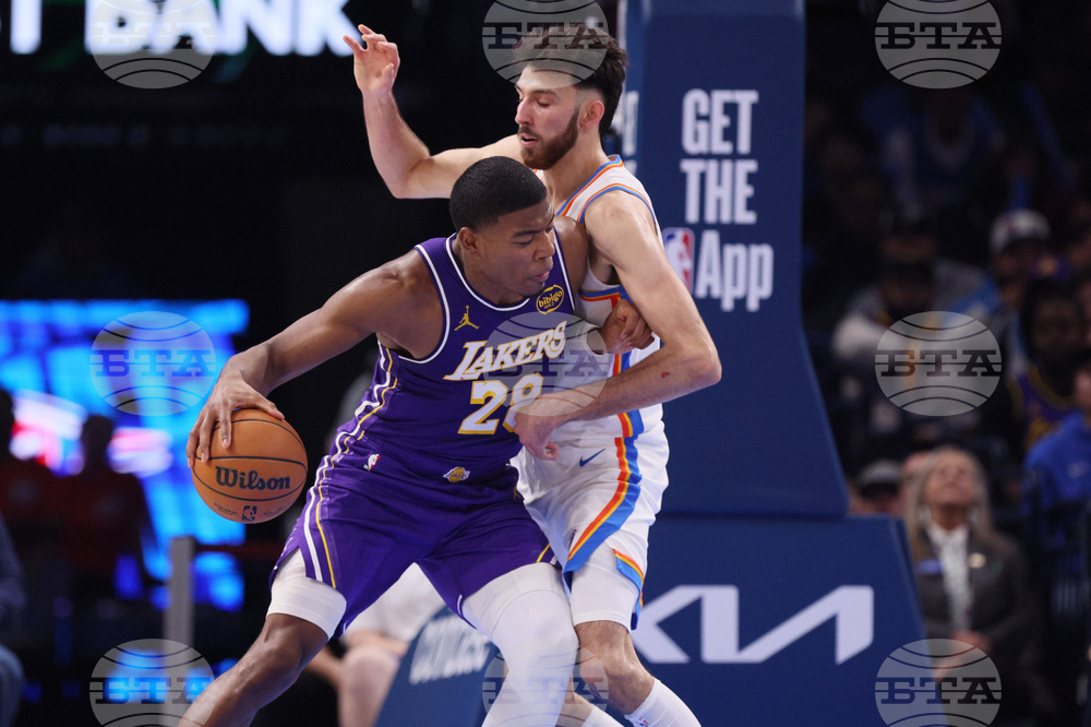 Lakers Thunder Basketball