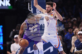 Lakers Thunder Basketball