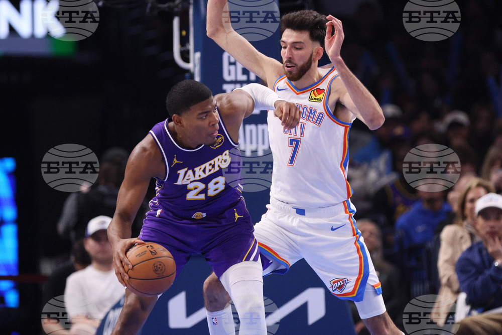 Lakers Thunder Basketball