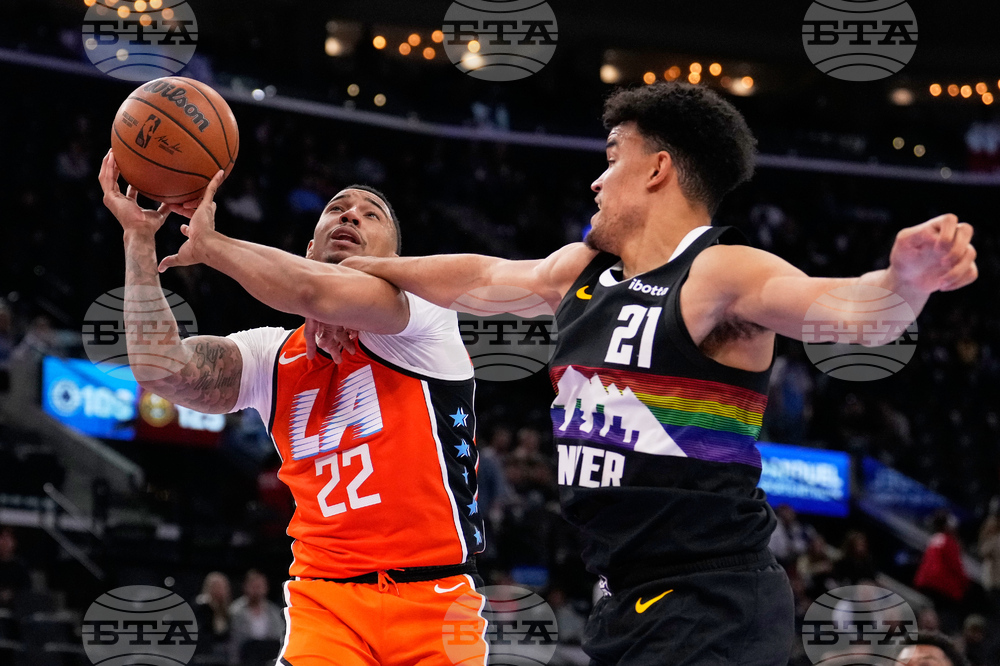 Nuggets Clippers Basketball