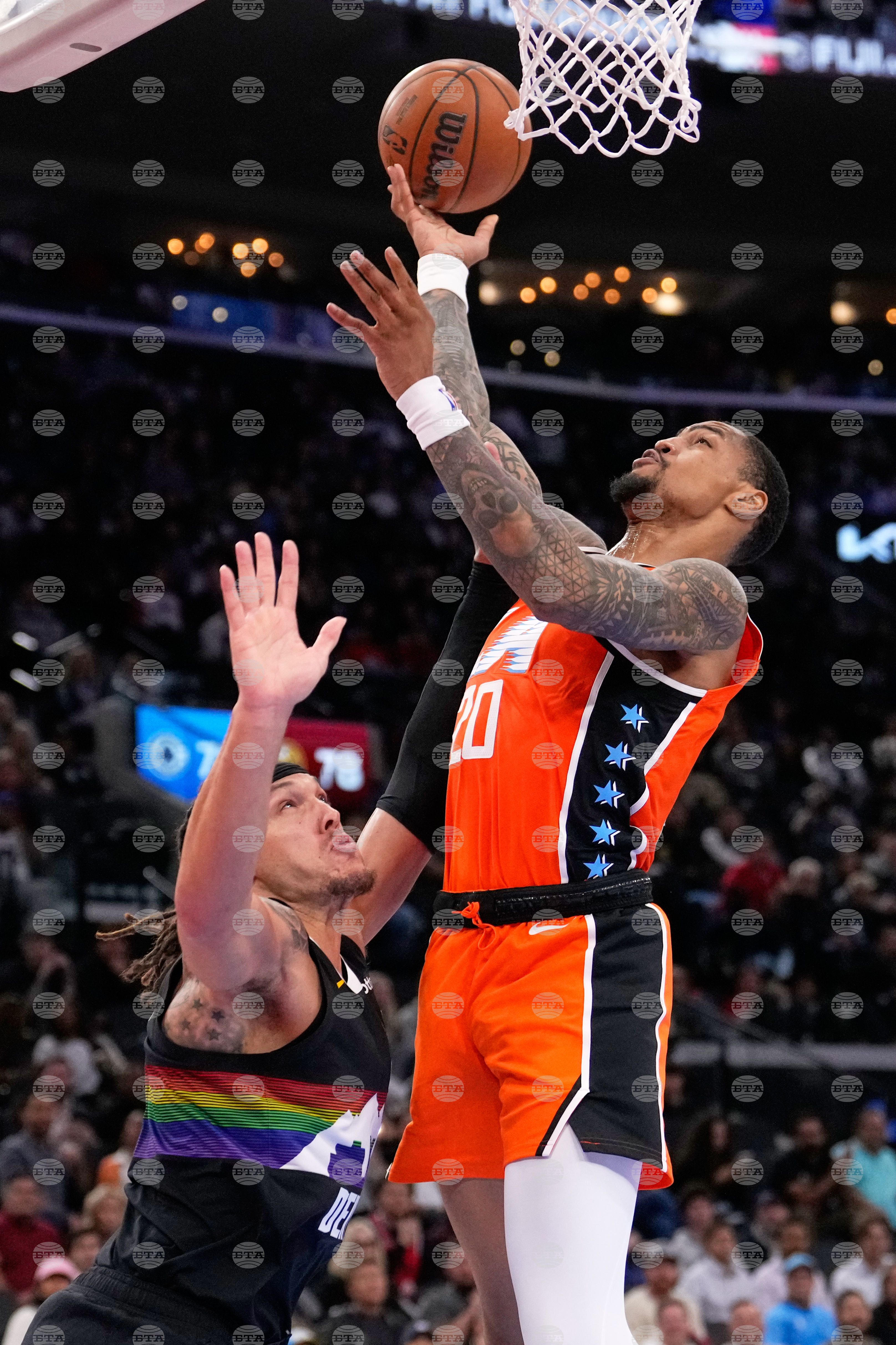 Nuggets Clippers Basketball