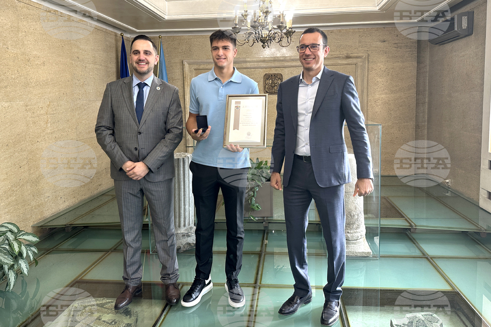 Столична община - Александър Василев - награждаване