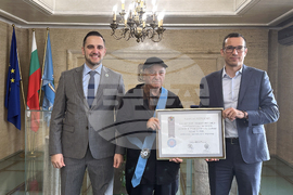 Столична община - Иван Ничев - награждаване