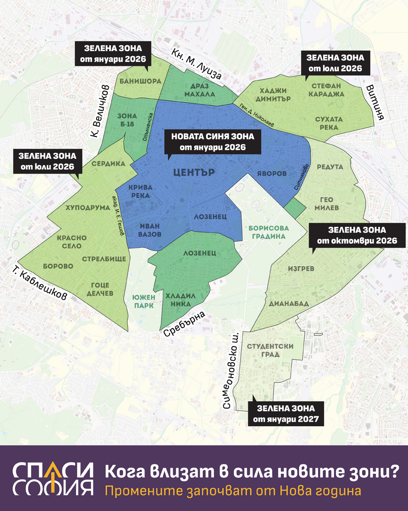 Макар и с компромиси, Спаси София намери мнозинство за реформа на паркирането 