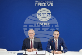 Национален пресклуб на БТА Плевен - Румен Петков - пресконференция