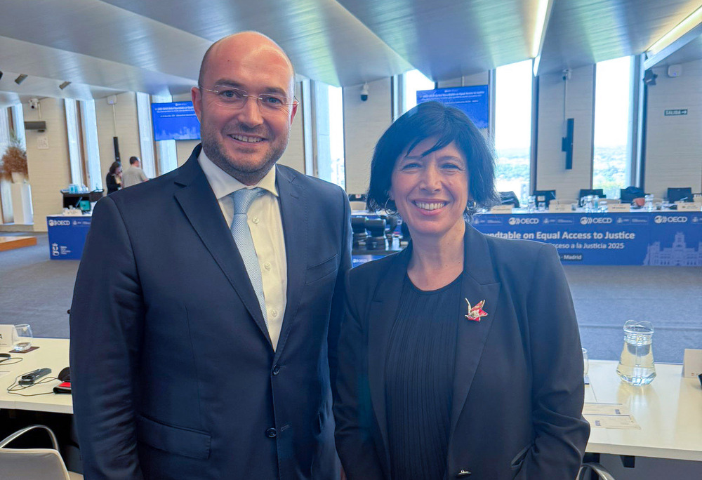 Министър Георгиев представи реформите и дигитализацията в правосъдието пред ОИСР